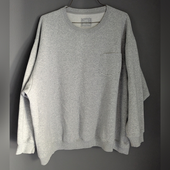 Aerie Gray Crew Neck Sweatshirts Oversized Women's Size XXL. - Picture 1 of 4